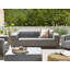 Booragoon 186cm Wide Metal Patio Sofa-1404721218
