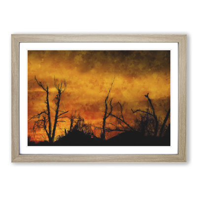 Oklahoma Sunset - Framed Print