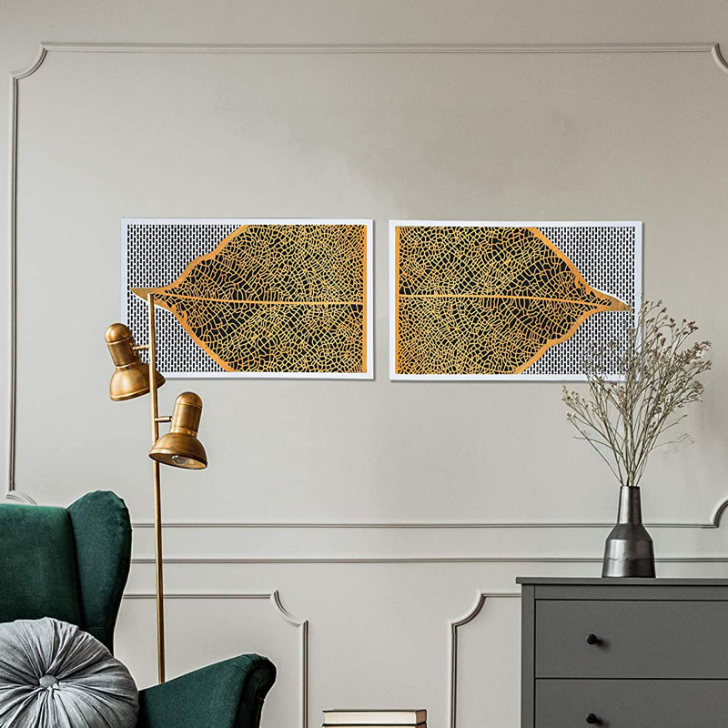 Handmade Glam Plants & Flowers Wall Decor on Metal