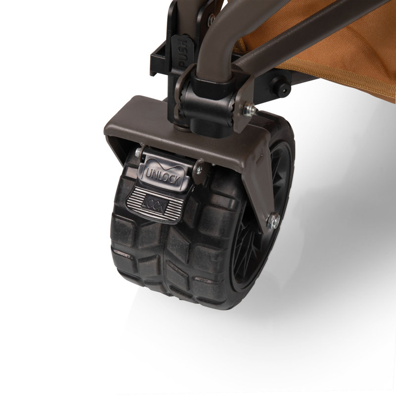 Chariot pliable tout-terrain Wilderness, Brun / gris