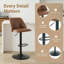 Chaise de bar pivotante à hauteur réglable-129680691