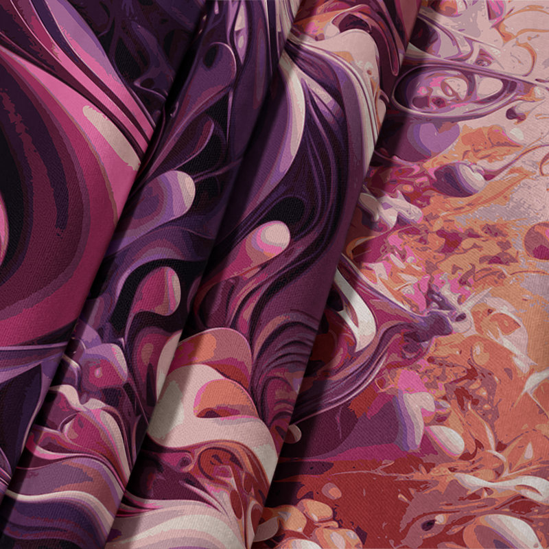 Tapisserie murale Biomorphic Abstraction 46, 26 po x 36 po