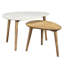 Ensemble de 2 tables d'appoint Mia Mango