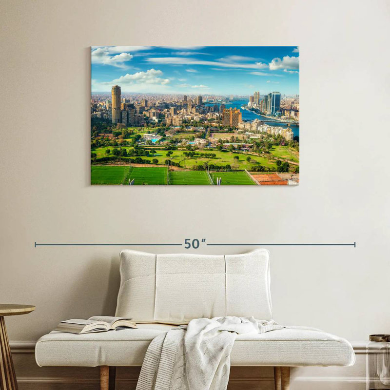 Sireci Cairo Egypt Landscape, 26" H x 39" W