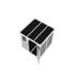 Remise de rangement extérieure 6 x 6 pi, résine imperméable, avec portes verrouillables, évents pour l'utilisation de la pelouse en polypropylène pi, évents, plancher de jardin, cour arrière