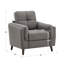 Fauteuil capitonné de 39 po de largeur