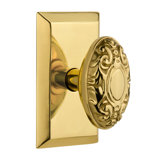 Studio Plate with Victorian Door Knob