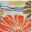Tapis bleu / multicolore touffeté à la main Carolette-1143076427