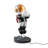 Modern Hand-Painted Floor Lamp with Glass Cap, 15 in Diameter, 78 in Height | 100% Polyester Shade, 79 in Cable Length | E14 Socket, Max 40W (Bulb Not Included) | Unique Design for Home Décor, IP20 Rated