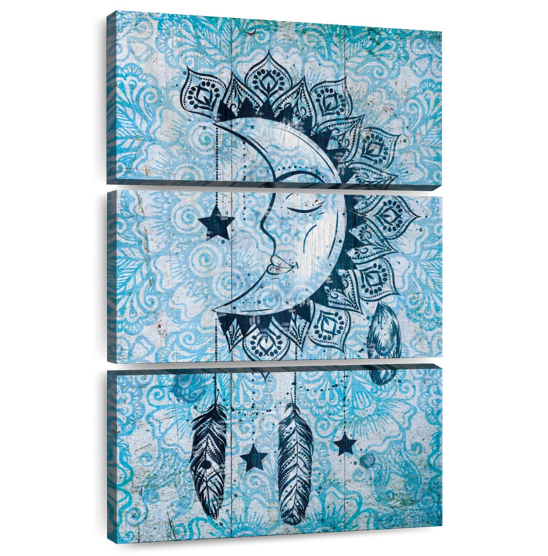 Mandala Kerner Boho, H 74 po x l 48 po