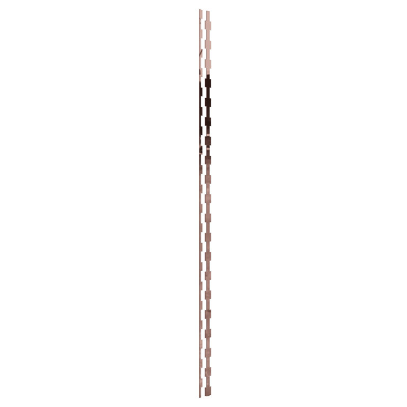 Ensemble de 30 panneaux muraux Midland, H 94 po x l 2 po, Or rose