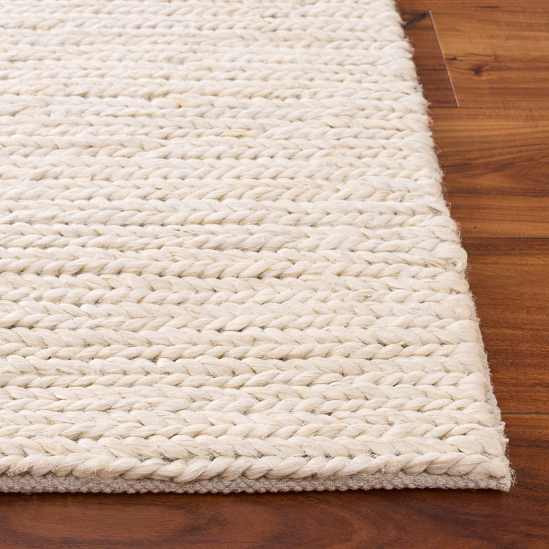Ralph Lauren Ponderosa Jute, Cotton Solid Color Rug, Rectangle 2' x 3'