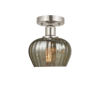 Noille Glass Semi Flush Mount