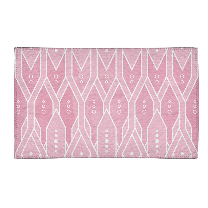 Tapis de zone polymauve à motif treillis, Rectangle 3 pi x 5 pi