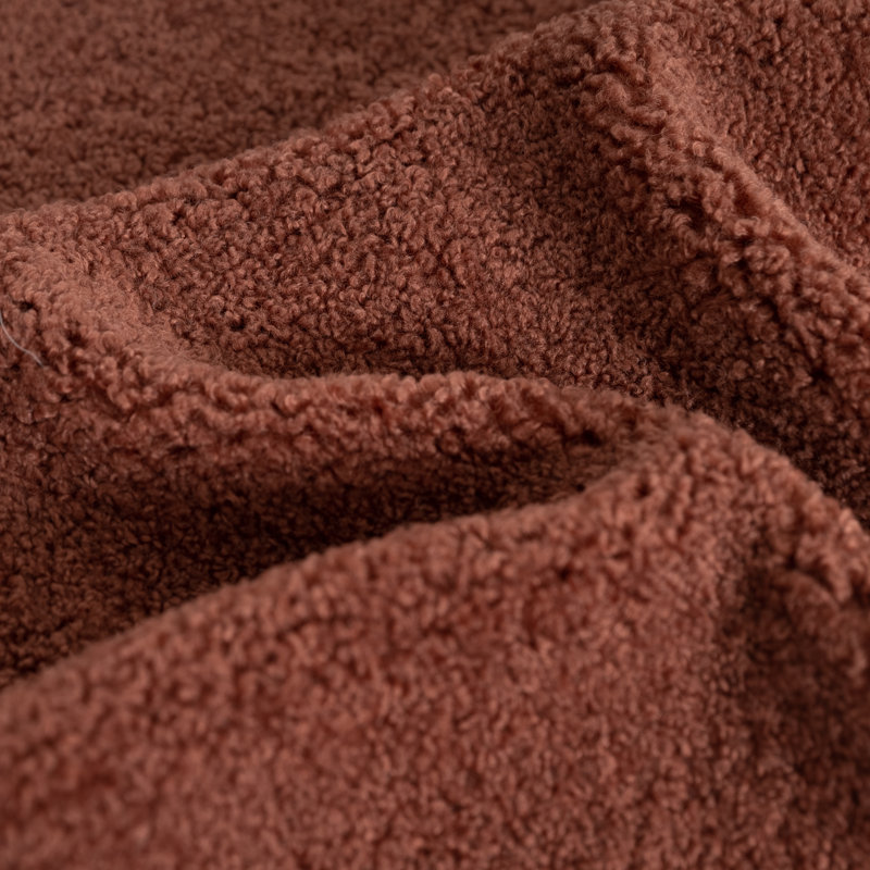 Sherpalux Throw Blanket, Copper Brown
