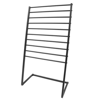 Freestanding Metal Tie Rack Scarf Display Stand