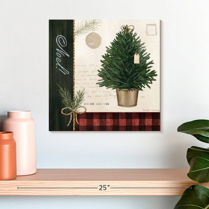 Lelend Holiday Wrapping II, 16" H x 16" W