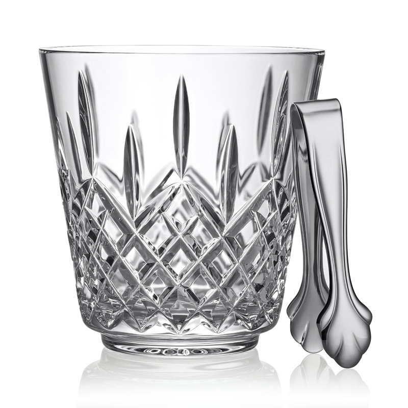 Lismore Ice Bucket & Tongs