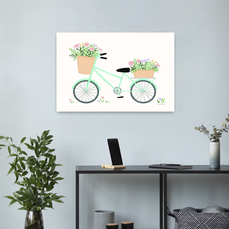 Art de fleur de printemps, H 16 po x l 24 po
