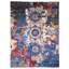 High-Quality Hand-Knotted Navy And Red Area Rug