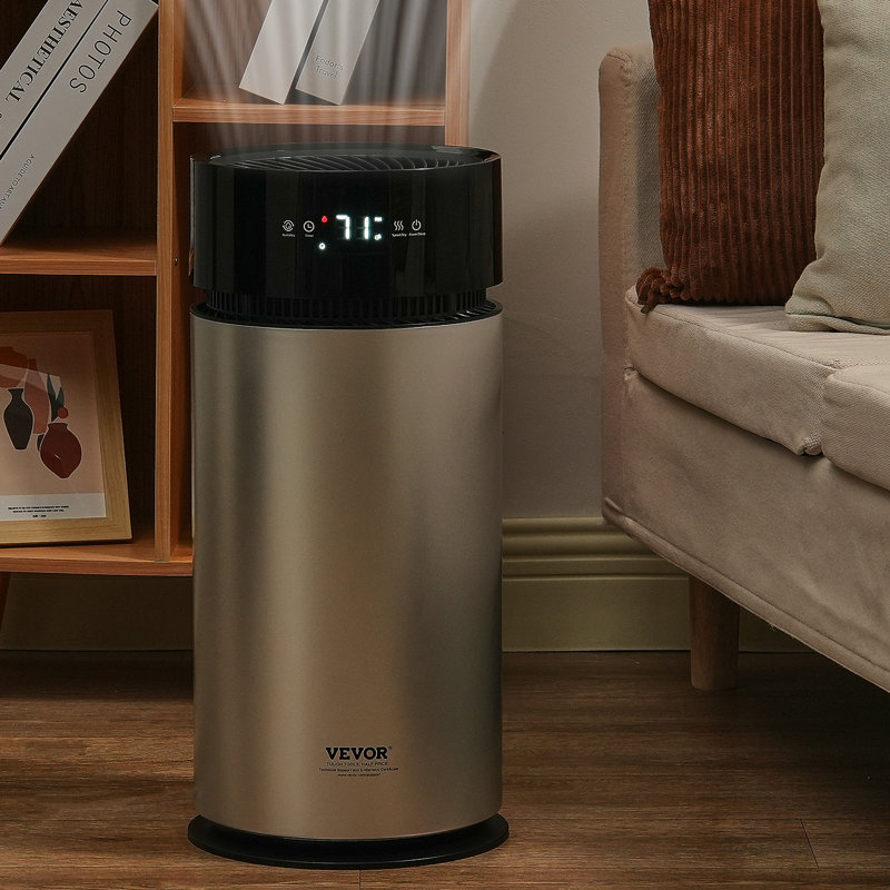 Purificateur d'air pour chambre à coucher 10 L (2,64 G) Thalha Humidificateur par évaporation 1076,4 pieds carrés