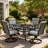 Outdoor Dining Chair Seat / Back Cushion-816264983-816264981
