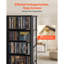 Solid Wood 163.6 cm H Media Shelves