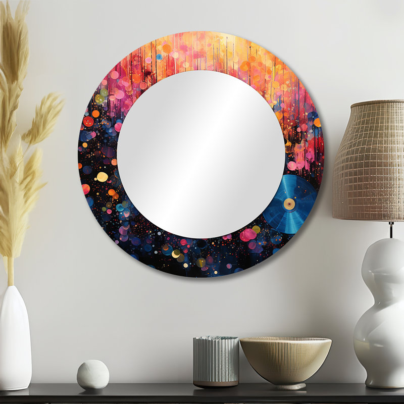 Vinyle, disque vinyle Rhapsody I - vinyle mural, 23 po x 23 po