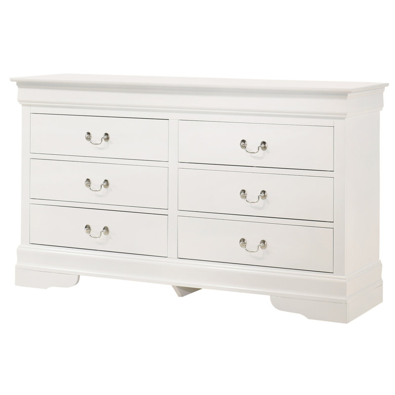 Commode Louisphillipe G02175-D, Blanc