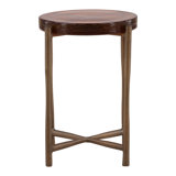 Jovanna Side Table Rust