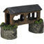 Madison County Covered Bridge Fish Tank Ornament decoration 