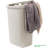  50L Slim Laundry Hamper, Clothes Basket, Lid, Plastic-49635342-111360894
