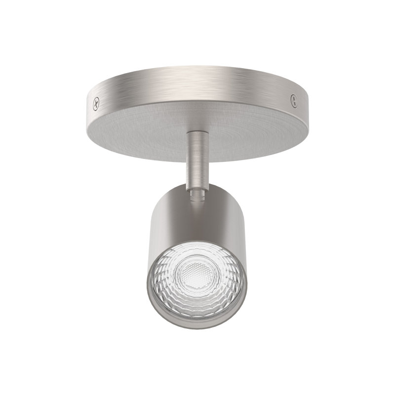 Tuyau à conduit monopoint, Nickel brossé