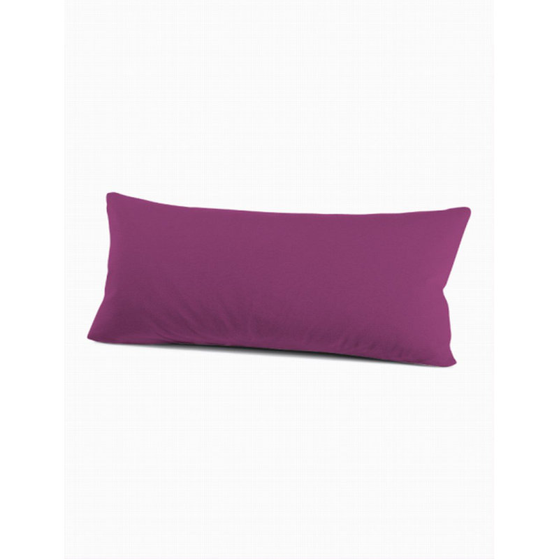 Mako-Jersey 100% Cotton Pillow Case, Berry, 80cm H x 80cm W