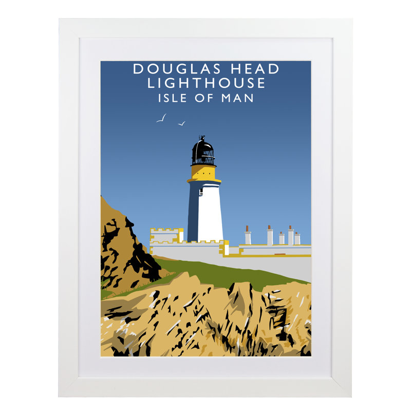 1 Piece Wall Art, 54 cm H x 44 cm W x 2.2 cm D, White Wood Frame