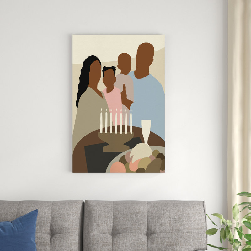 Joyeux Kwanzaa II, H 36 po x l 24 po