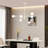 Logahn 6 - Light LED Sphere Chandelier-150035842-150035843