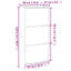 6 Pair Shoe Storage Cabinet-393991580
