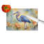 Blue Heron Glass Cutting Board Large