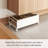 Yamazaki Home Rolling Shoe Rack, Steel, Holds 4 shoes, 6 heels, Wheels-15616742