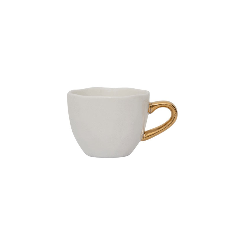 Good Morning Cup espresso gris matin, Blanc