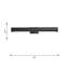Ellen Degeneres Azer 2 Light Bathroom Bedroom Wall Fixture With Shade-840257084-840257086