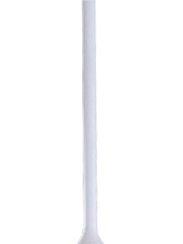 Ceiling Fan Downrod, 18" H x 0.75" W x 0.75" D, Shell White