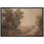 Forêt, paysage, paysage, brun classique, encadré de chambre à coucher, impression sur toile-109881702-109881704
