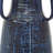 Anne Ceramic Blue Decorative Vase with Handles