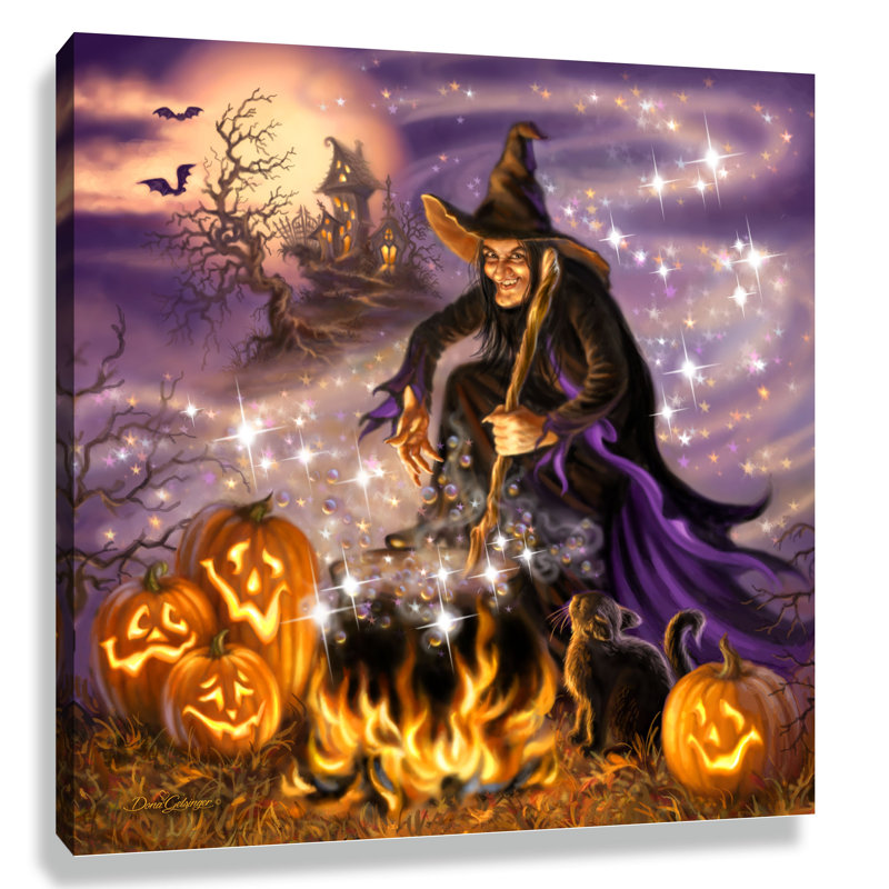 All All Hallow's Eve, imprimé Pizazz avec cristaux éblouissants