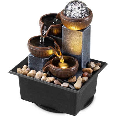 Desktop Waterfall Meditation Fountain