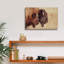 «Bison pair» par Nathan Larson, art mural sur toile-891639138