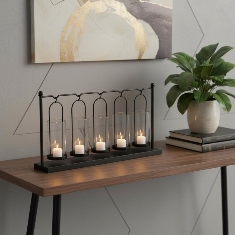 Porte-bougie de table 13 po
