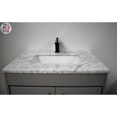 Ebern Designs Annily 30'' Free Standing Single Bathroom Vanity with ...